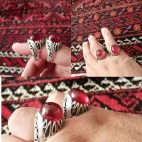 یک جفت انگشتر یاقوت