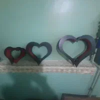 شلف دیواری طرح قلب