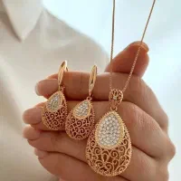 سرویس و نیمست آبکاری طلا ژوپینگ