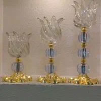 جا شمعی سه تایی والر خود در سه سایز اکبند