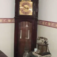 ساعت ایستاده کوکی جنس چوب