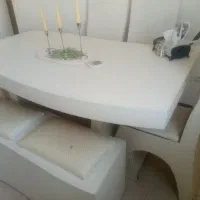 نهارخوری ۶نفره|میز و صندلی غذاخوری|هشتگرد, شهرک صبا سوله|دیوار