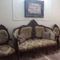 مبل سلطنتی ۹نفره ولوازم منزل همه سالم وتمیز