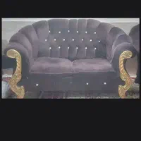 مبل ۷ نفره با یک میز گرد