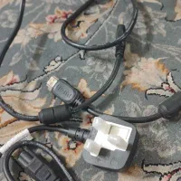 کابل پاور فیوزدارvolex و کابل hdmi