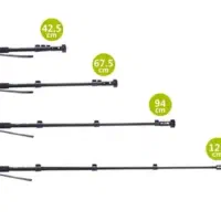 سه پایه وپایه مونوپادعکاسی باموبایل میکروفون 3عددی|دوربین عکاسی و فیلم‌برداری|گنبد کاووس, |دیوار