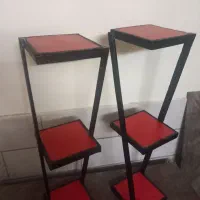 استند چوبی ادویه پایه گلدان