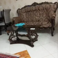 مبل استیل 7نفره|مبلمان خانگی و میز عسلی|کرج, ساسانی (قلمستان)|دیوار