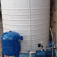 تاسیسات لوله کشی اب نصب پمپ ومنبع ابگرمکن شیرالات