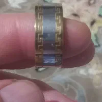 انگشتر استیل ورساچه دورنگ اصل|بدلیجات|گنبد کاووس, |دیوار