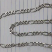 زنجیر نقره ای ۹۲۵ عیار