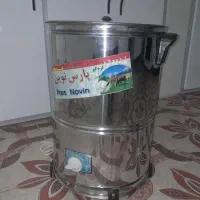 سینی مسی قدیمی و کره گیر