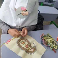اموزش تابلو فرش و پته دوزی
