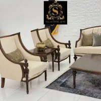 مبلمان خانگی و سرویس چوب|مبلمان خانگی و میز عسلی|قم, جمکران|دیوار