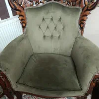 مبل سلطنتی ۹ نفره با میز عسلی|مبلمان خانگی و میز عسلی|زنجان, |دیوار