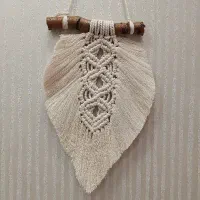 دیوارکوب مکرومه|صنایع دستی و سایر لوازم تزئینی|اصفهان, باغ فدک|دیوار