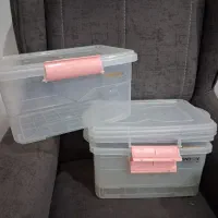 ظرف درب دار و کاسه بلور