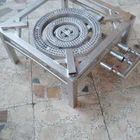 گاز ۳ شعله پلوپز. قابلمه بزرگ برای مجالس