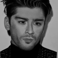 طراحی چهره سیاه قلم|تابلو، نقاشی، عکس|بندرعباس, |دیوار