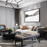 طراحی سه بعدی دکوراسیون کابینت تری دی مکس تریدی 3D