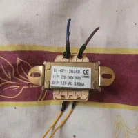 ترانس کاهنده ۲۲۰ ولت 50Hz تبدیل به 12V Ac با 350mA