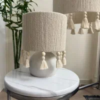 اباژو مکرومه|لوستر و چراغ آویز|قم, بنیاد|دیوار