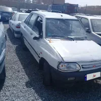 پراید سفید مدل۸۸ دوگانه فابریک کارخانه