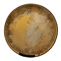 دف ویونا ، دف دربندی|سازهای سنتی|یزد, |دیوار