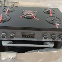 اجاق گاز پنج شعله صفحه شیشه ای