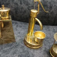 برنجی برنزی برنز ظروف آشپزخانه مجسمه دکوری|کلکسیون اشیاء عتیقه|تهران, افسریه جنوبی|دیوار