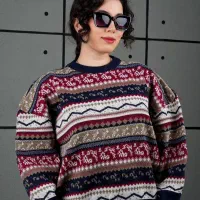 بافت سرخپوستی مدل لش|لباس|اهر, |دیوار