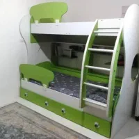تخت دو طبقه عالی|تخت و سرویس خواب|شیراز, آزادگان|دیوار