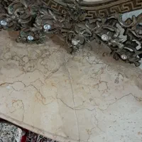 آینه و شمعدان طرح برنج و لوستر|بوفه، ویترین، کنسول|تهران, سرتخت|دیوار