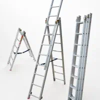 نردبان مخابراتی کشویی فوق سبک آلمینیومی درجه یک|ابزارآلات|تهران, پامنار|دیوار