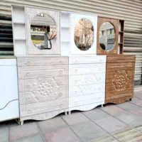 دراور و میز آرایش به همراه آینه باکس دار