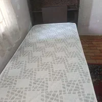 فروش تخت یک نفره با تشک و کاور