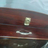 سرویس قاشق وچنگال ۱۲ نفره با میز چوبی|ظروف سرو و پذیرایی|مشهد, شاهد (شهرک غرب)|دیوار