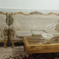 مبل سلطنتی ۷نفره|مبلمان خانگی و میز عسلی|قزوین, |دیوار