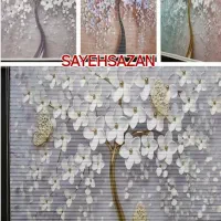 کارخانه پرده زبراقاب مشکی و طوسی کرکره فلزی  اقساط|پرده، رانر، رومیزی|مشهد, شهرک صنعتی توس|دیوار