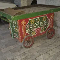 گاری سنتی لبو باقالی