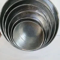 قالب گالوانیزه گرد و مربع لوازم قنادی