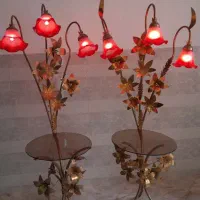 دو عدد آباژور کنار سالنی