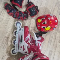 اسکیت همراه با تجهیزات کامل سایز ۳۸ تا ۴۱|دوچرخه، اسکیت، اسکوتر|رشت, گلسار|دیوار