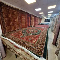 فرش ۹ متری طرح بلوچی ۵۰۶ سبز کد 394|فرش|مشهد, امیر المومنین|دیوار