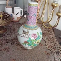 گلدان تمام کار دست کار خاص و کمیاب خارجی