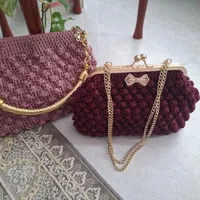 کیف دست بافت مجلسی|کیف، کفش، کمربند|قم, باجک دو|دیوار