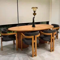 میز و صندلی لاکچری مدل اچ