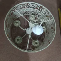 لوستر دایره ای 5 لامپ