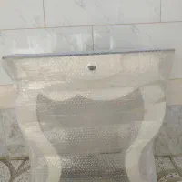 آینه نقره کاری با میز|آینه|نجف‌آباد, کهریزسنگ|دیوار