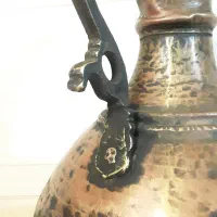 پارچ مسی صفوی|سماور، چای‌ساز، قهوه‌ساز|مراغه, |دیوار